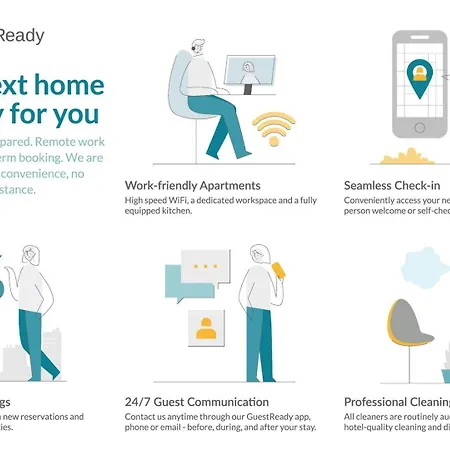 Guestready - Cozy Bright With A Balcony *